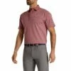 FootJoy Diamond Line Print Lisle Merlot Mens Golf Polo -Clubs Shop 22716 HTHRMERLOTWHT 0a9cabf7 6a18 4c7e 9aa8 85c3bee5381e
