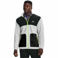 Under Armour SweaterFleece Pile Mens Golf Full Zip