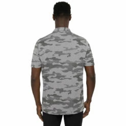 TravisMathew Heater Camo Mens Golf Polo -Clubs Shop 24370 GREY 1