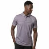 TravisMathew Aboat Time Mens Golf Polo -Clubs Shop 24460 HTHRGRAPE6HMG