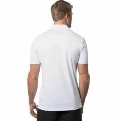 TravisMathew Sockeye Mens Golf Polo -Clubs Shop 24462 WHITE1WHT 2