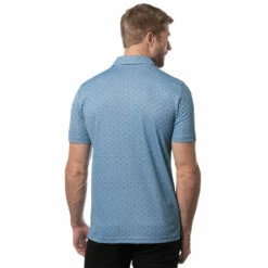 TravisMathew High Spirits Mens Golf Polo -Clubs Shop 24463 HTHRBLUE4HBE 2