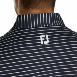 FootJoy Athletic Fit Classic Stripe Navy Mens Golf Polo -Clubs Shop 24680 NAVYWHITE 2 c4b7d98b d851 4794 9288 5d7d7ede6de6