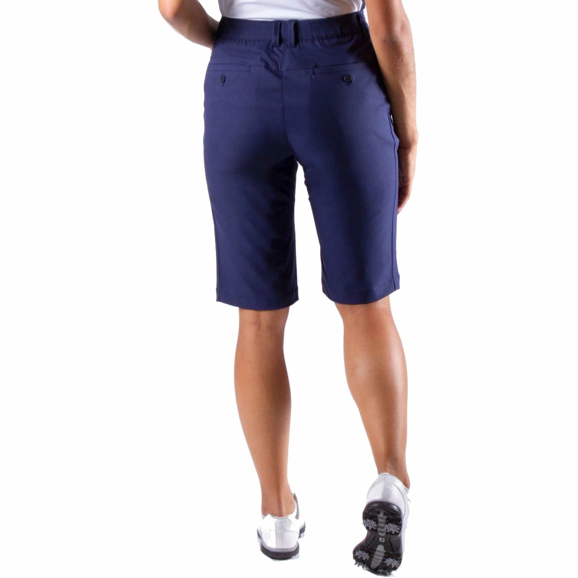 NVO Bailey Long 12.5in Womens Golf Shorts 4 NVO Bailey Long 12.5in Womens Golf Shorts - Image 2