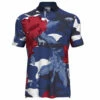 Greyson Wild Hibiscus Mens Golf Polo -Clubs Shop 25707 ARCTIC100