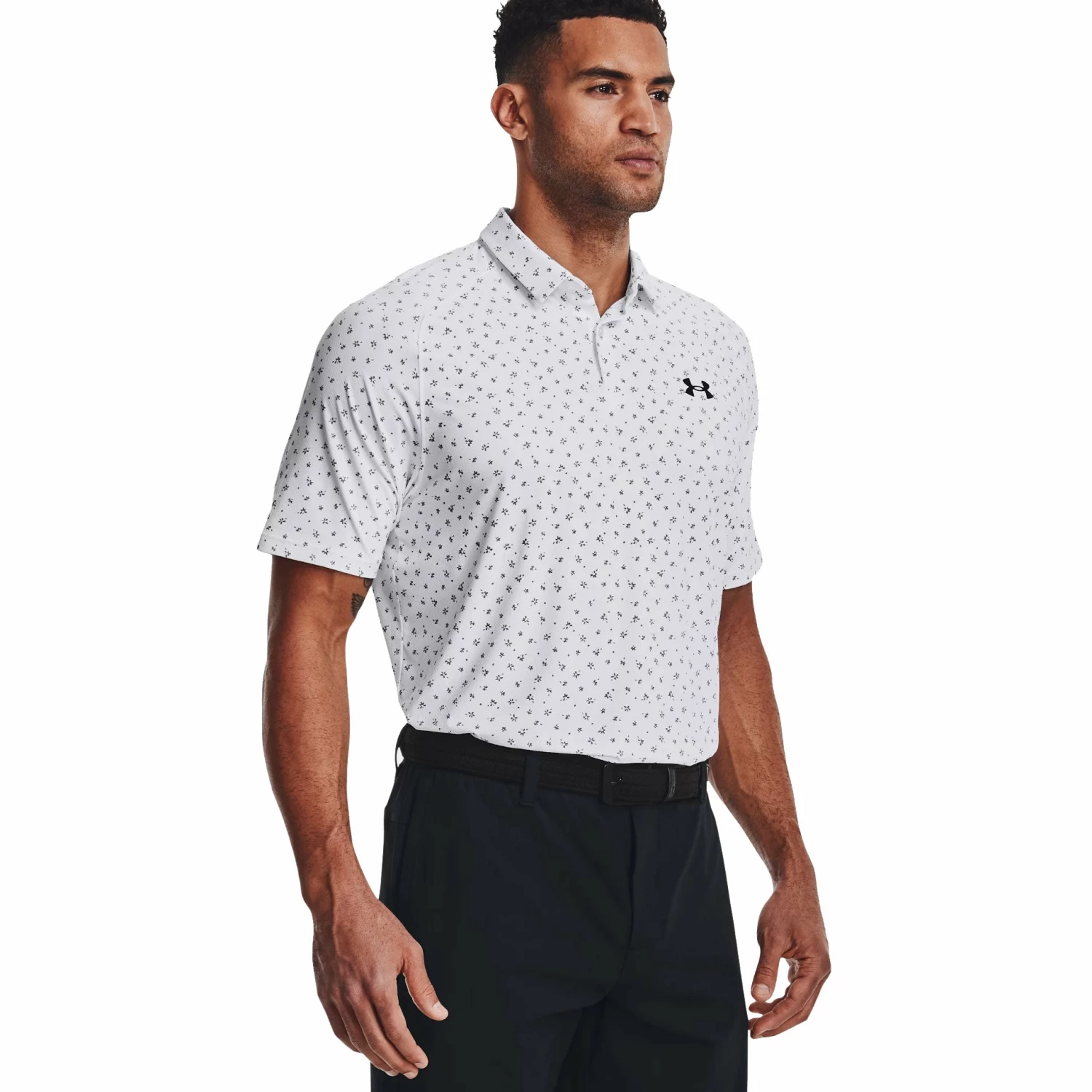Under Armour Iso-Chill Floral Dash Mens Golf Polo 3 Under Armour Iso-Chill Floral Dash Mens Golf Polo