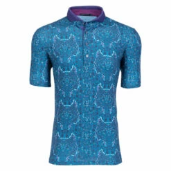 Greyson Herbarium Salamander Mens Golf Polo