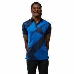 J.Lindeberg J. Lindeberg Patch Regular Fit Mens Golf Polo