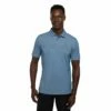 TravisMathew Island Traveler Mens Golf Polo 2 TravisMathew Island Traveler Mens Golf Polo -Clubs Shop 31049 HTHRBLUE4HTM