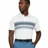 PUMA Golf Puma Mattr Grind Mens Golf Polo -Clubs Shop 31178 BRIGHTWHITE05