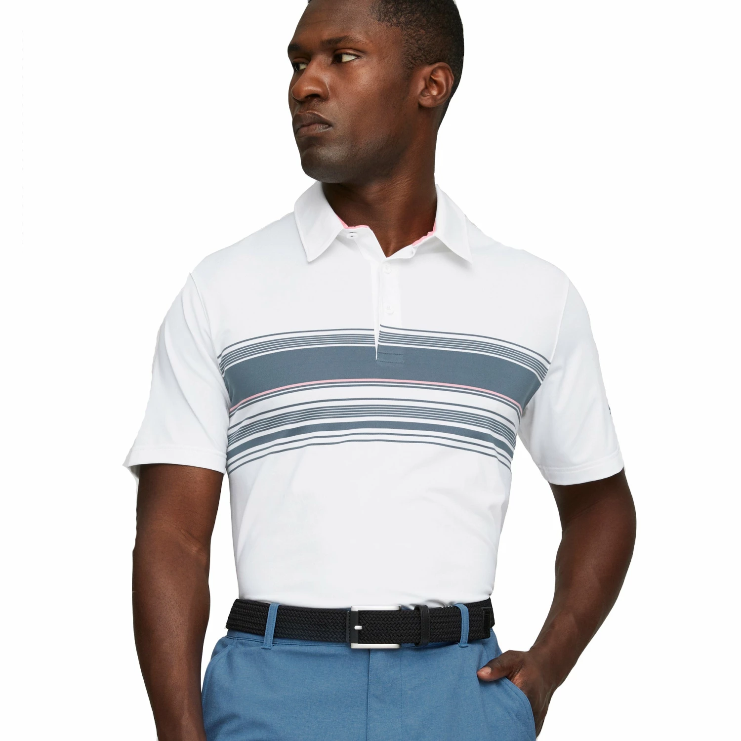 PUMA Golf Puma Mattr Grind Mens Golf Polo 3 PUMA Golf Puma Mattr Grind Mens Golf Polo
