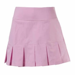 PUMA Golf Puma PWRSHAPE On Repleat Womens Golf Skort -Clubs Shop 577947 03PALEPINK