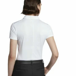 Nike Dri Fit Solid Womens Golf Polo -Clubs Shop 884871 100WHITE 1