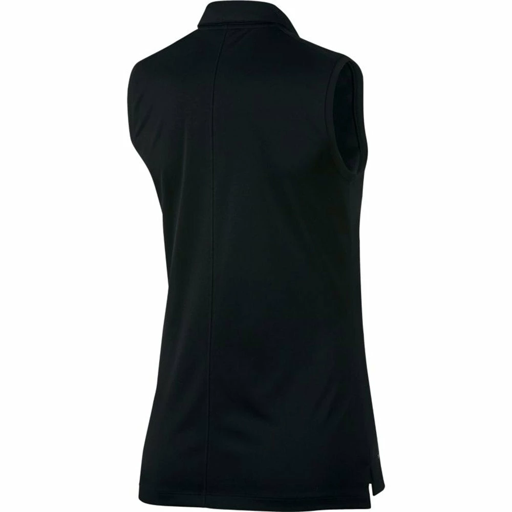 Nike Dri Fit Solid Womens Sleeveless Golf Polo 4 Nike Dri Fit Solid Womens Sleeveless Golf Polo - Image 2