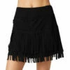 GGBlue Fringe Black 18in Womens Golf Skort -Clubs Shop K3020 B024BLACK