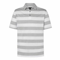 Chase 54 Charter Mens Golf Polo -Clubs Shop ME1109 WHITESILVER