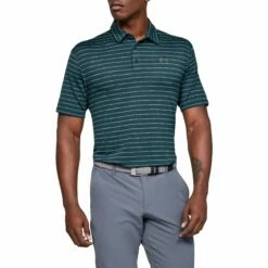 Under Armour Playoff 2.0 Tour Mens Golf Polo -Clubs Shop UM0808 1980TNDMTEAL