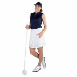 JoFit Sleeveless Womens Golf Polo 11 JoFit Sleeveless Womens Golf Polo -Clubs Shop UT121 MIDNIGHT 2